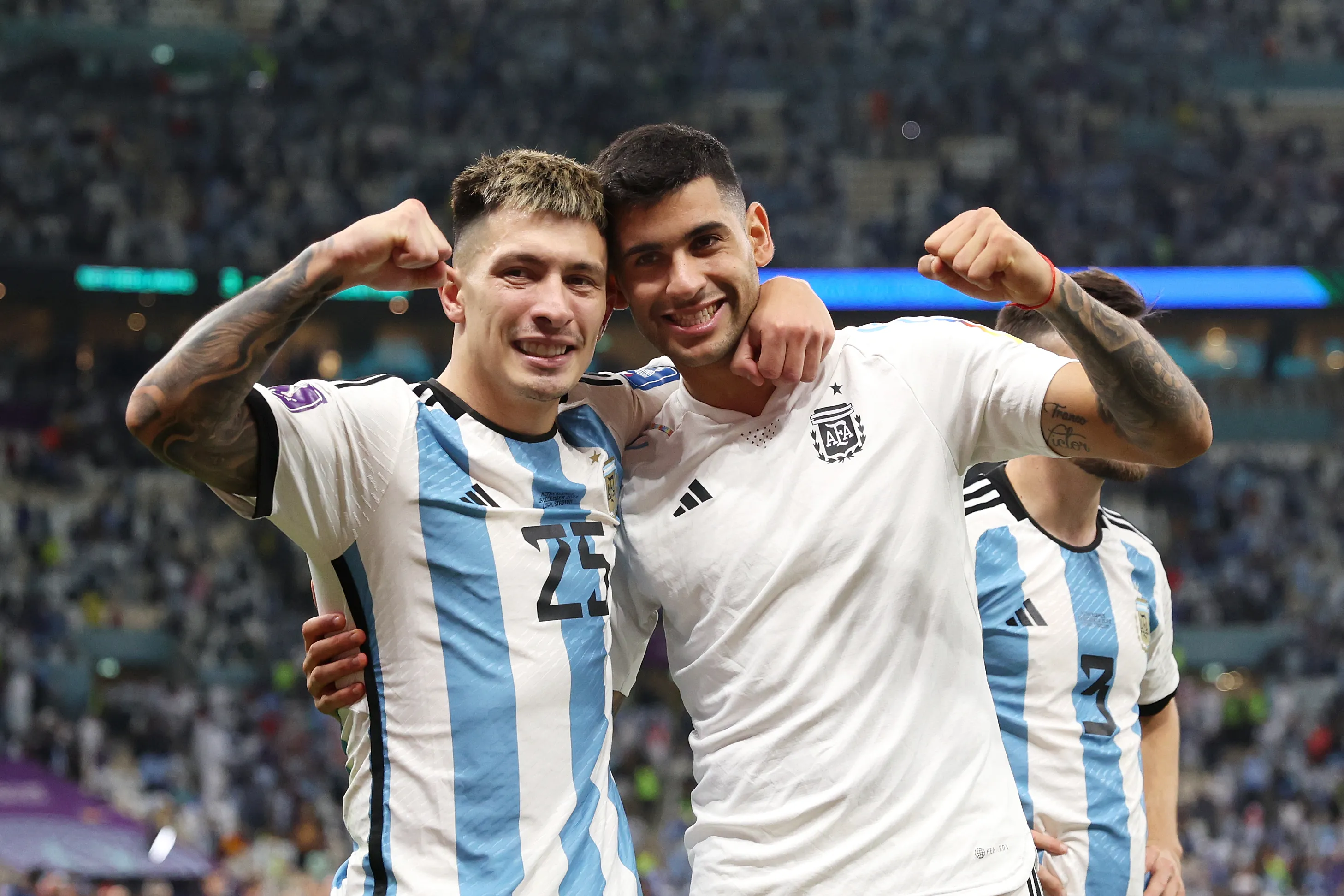 Lisandro Martínez y Cuti Romero solo han podido mantener su arco sin goles en dos partidos.