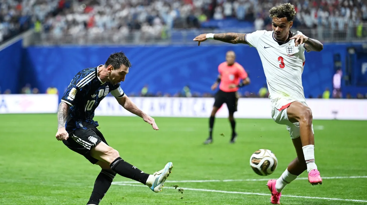 El pase de gol de Messi a Lautaro Martínez. (Foto: Getty Images)