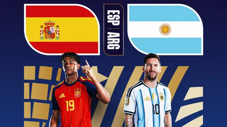 España vs. Argentina por el Mundial 2026.