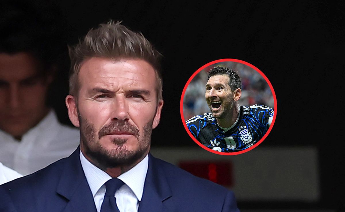 David Beckham reconoce lo que Messi le hizo a Inglaterra con dos pases gol en la semifinal del Mundial - Bolavip