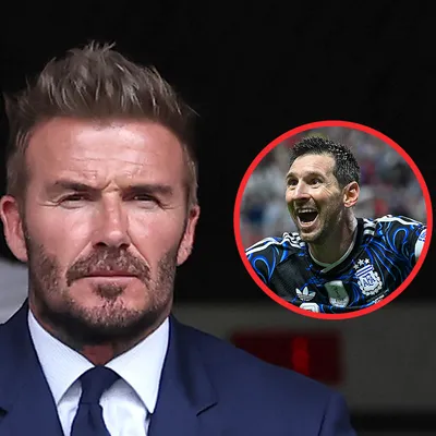 Las palabras de Beckham tras los dos pases gol de Messi vs. Inglaterra