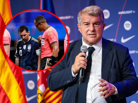 Joan Laporta, presidente del FC Barcelona no se guardó antes de la final Argentina vs. España: “Si el árbitro…”