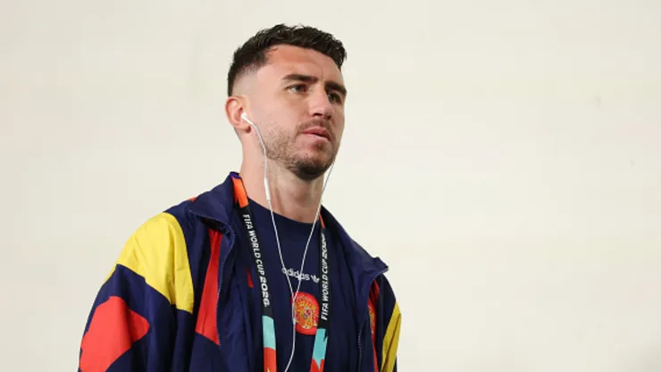 Aymeric Laporte, defensa de España.
