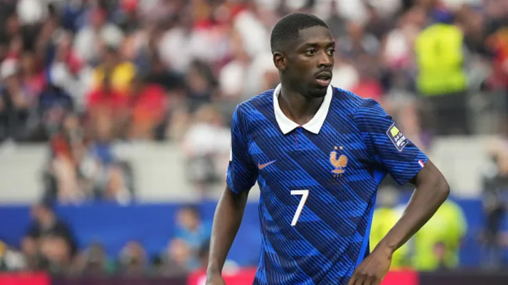 Ousmane Dembelé, delantero de Francia.