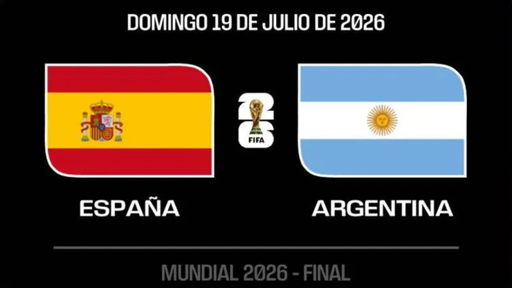 ¡España y Argentina buscarán bajar una nueva estrella en la final del Mundial 2026!