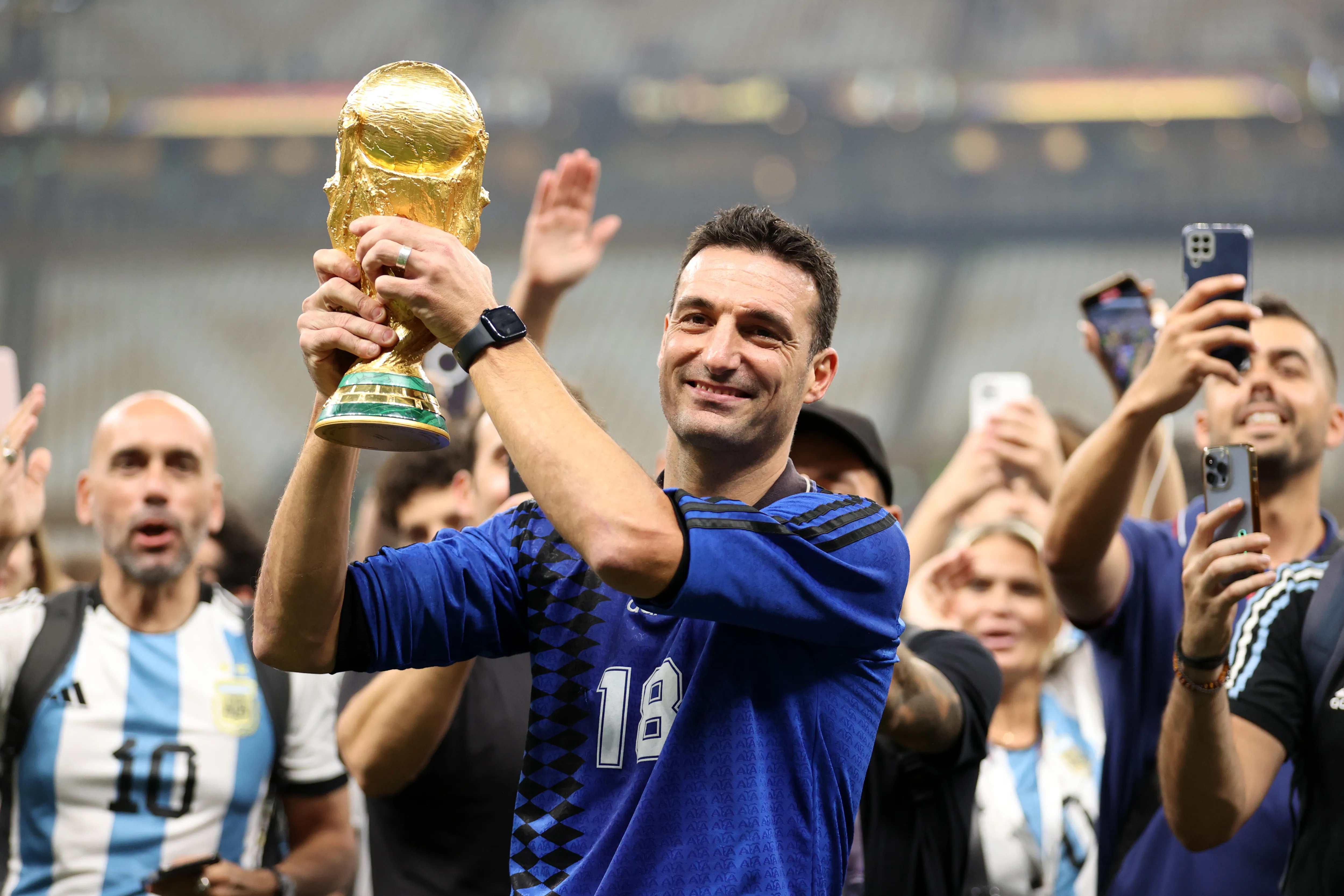 Lionel Scaloni, camppeón