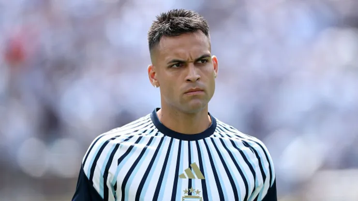 Lautaro Martínez, delantero de Argentina.