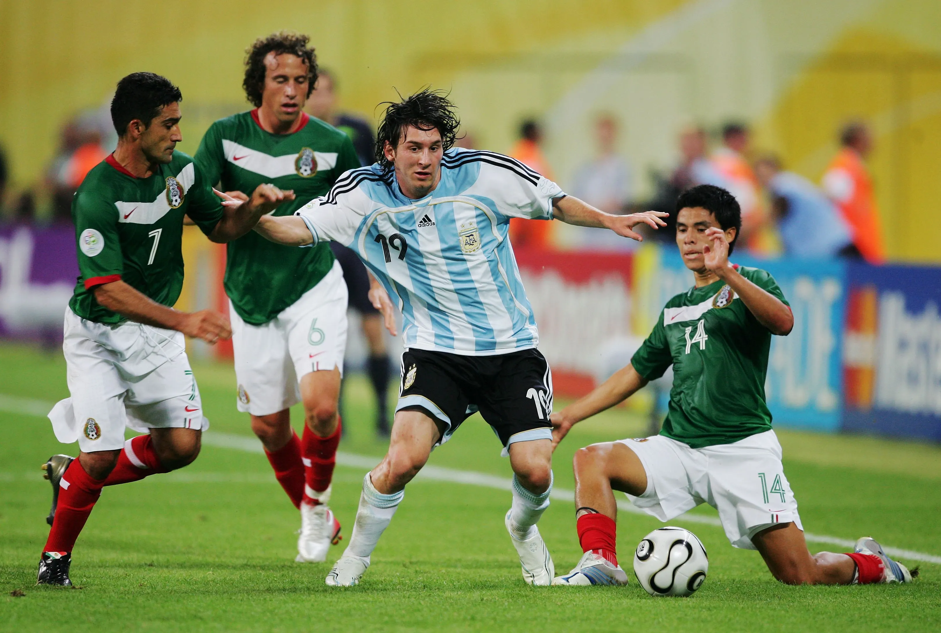 Lionel Messi jugó su primer Mundial en el 2006, hace dos décadas. Foto: Getty
