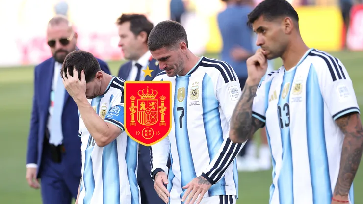 El contundente gesto de Argentina, mientras España levantaba la Copa del Mundial 2026