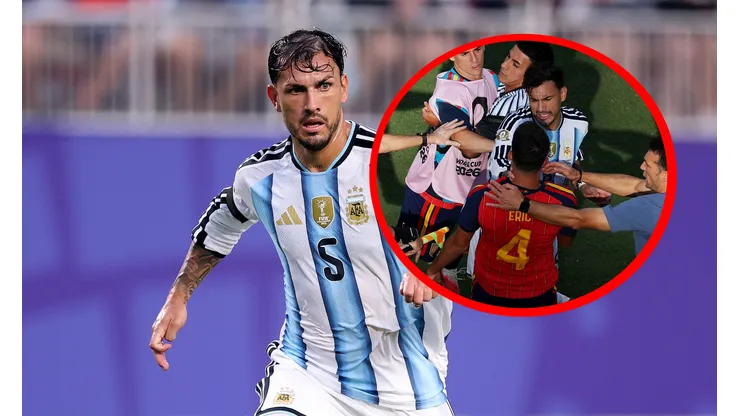 La durísima sanción FIFA que le podría caer a Leandro Paredes tras su pelea en la final del Mundial