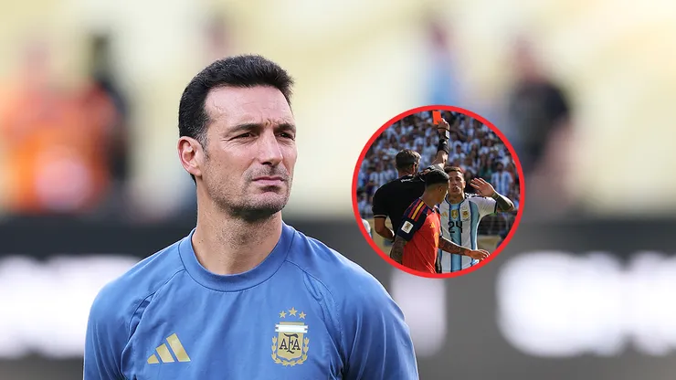 Lionel Scaloni habló de la expulsión de Enzo Fernández.