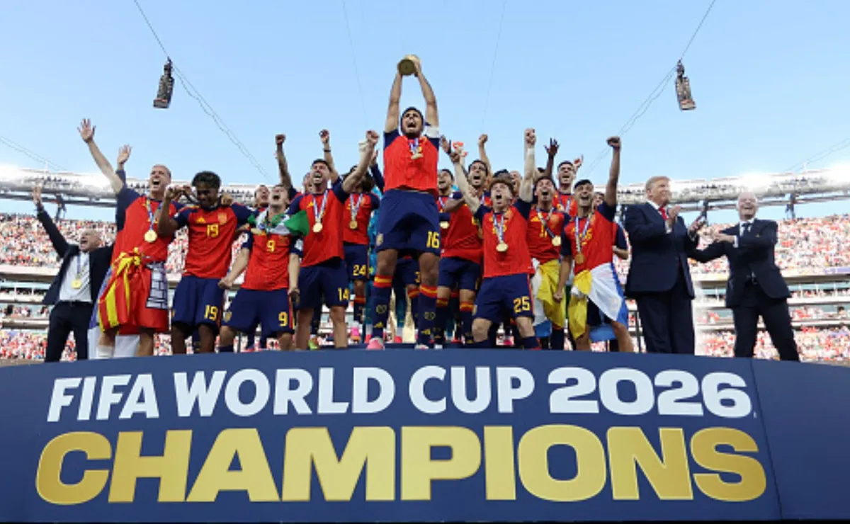 بعد تتويج إسبانيا باللقب.. كيف تفاعلت الفيفا والكونميبول مع نهائي مونديال 2026؟