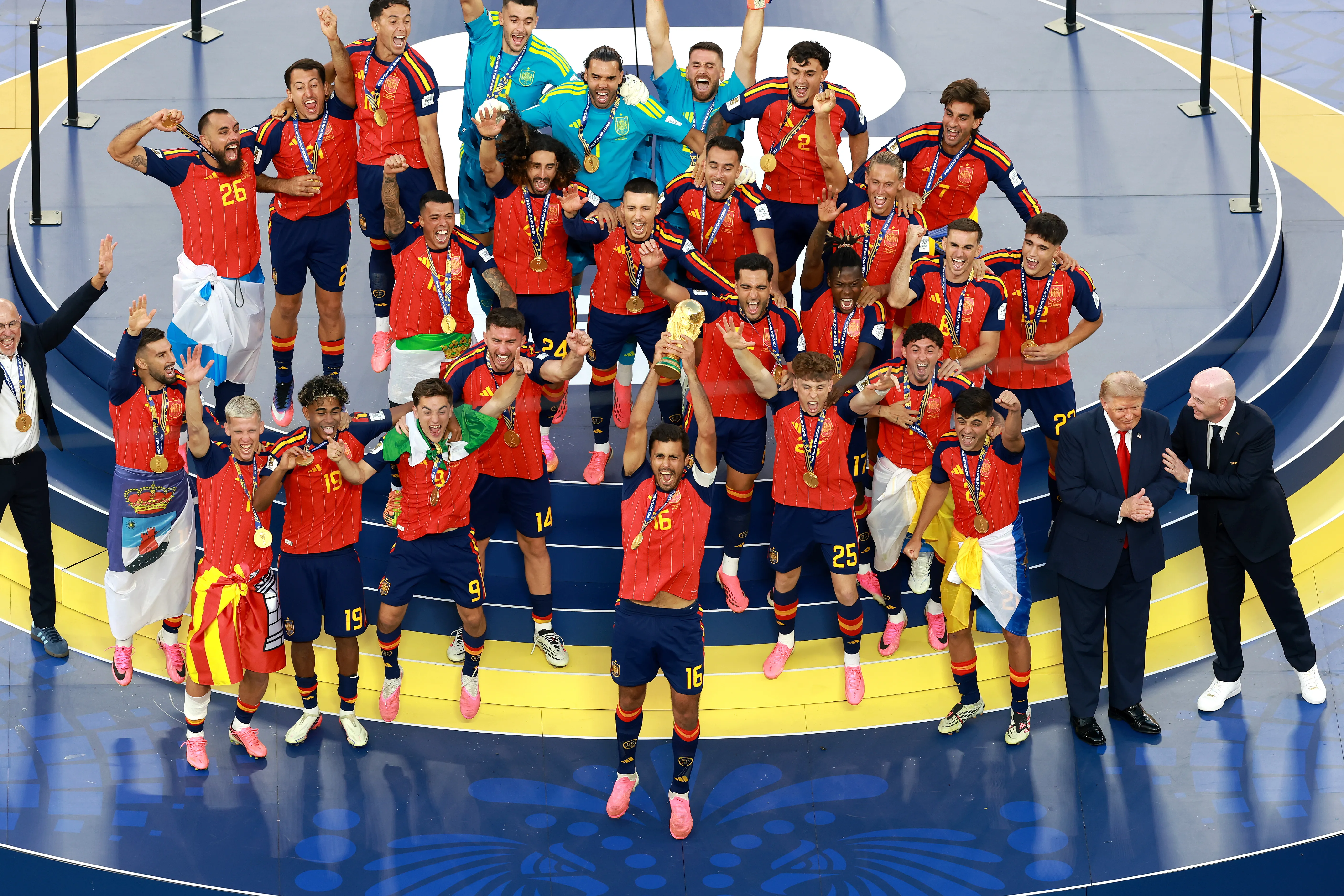 España, campeón del Mundial 2026. Getty Images.