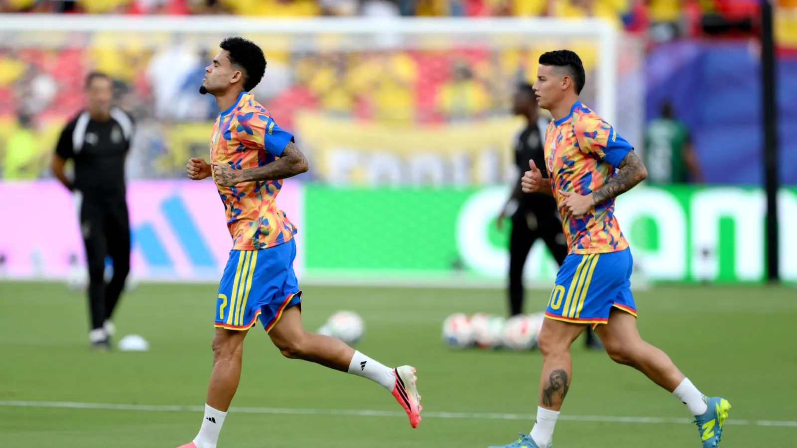 James y Luis Díaz, dentro del once de decepciones del Mundial: GETTY