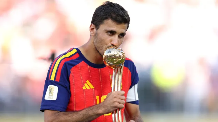 Rodri igualó a Messi, Zidane o Ronaldinho.