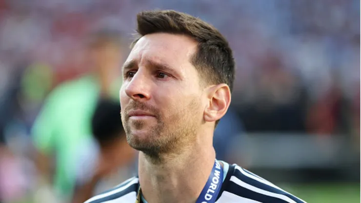 Lionel Messi, capitán de Argentina.