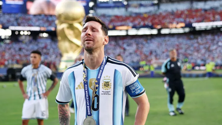 Lionel Messi, capitán de Argentina.