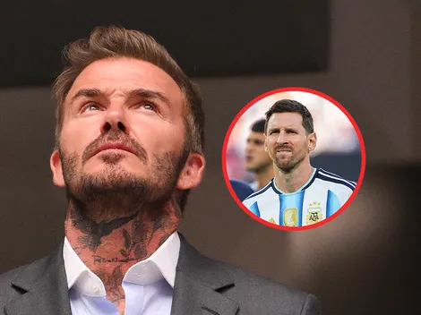 El apodo de David Beckham a Messi después de la final del Mundial