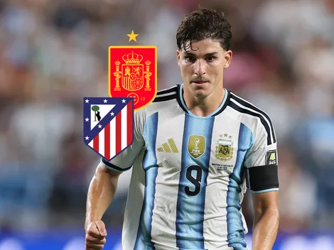 Hinchas del Atlético de Madrid explotan contra Julián Álvarez por 'olvidarse' de España: "Hay que echarle..."