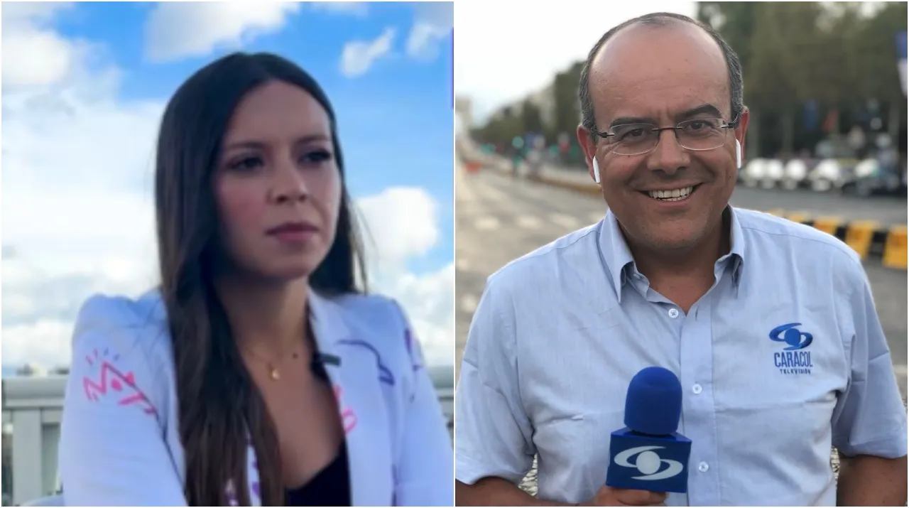 Laura Daniela Murillo y Ricardo Orrego. (Foto: X / @BravaNewsco y @OrregoRicardo)