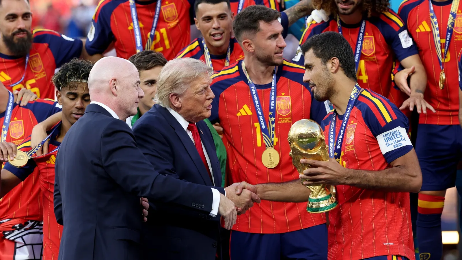 Infantino elogioso con España tras la victoria ante Argentina: GETTY