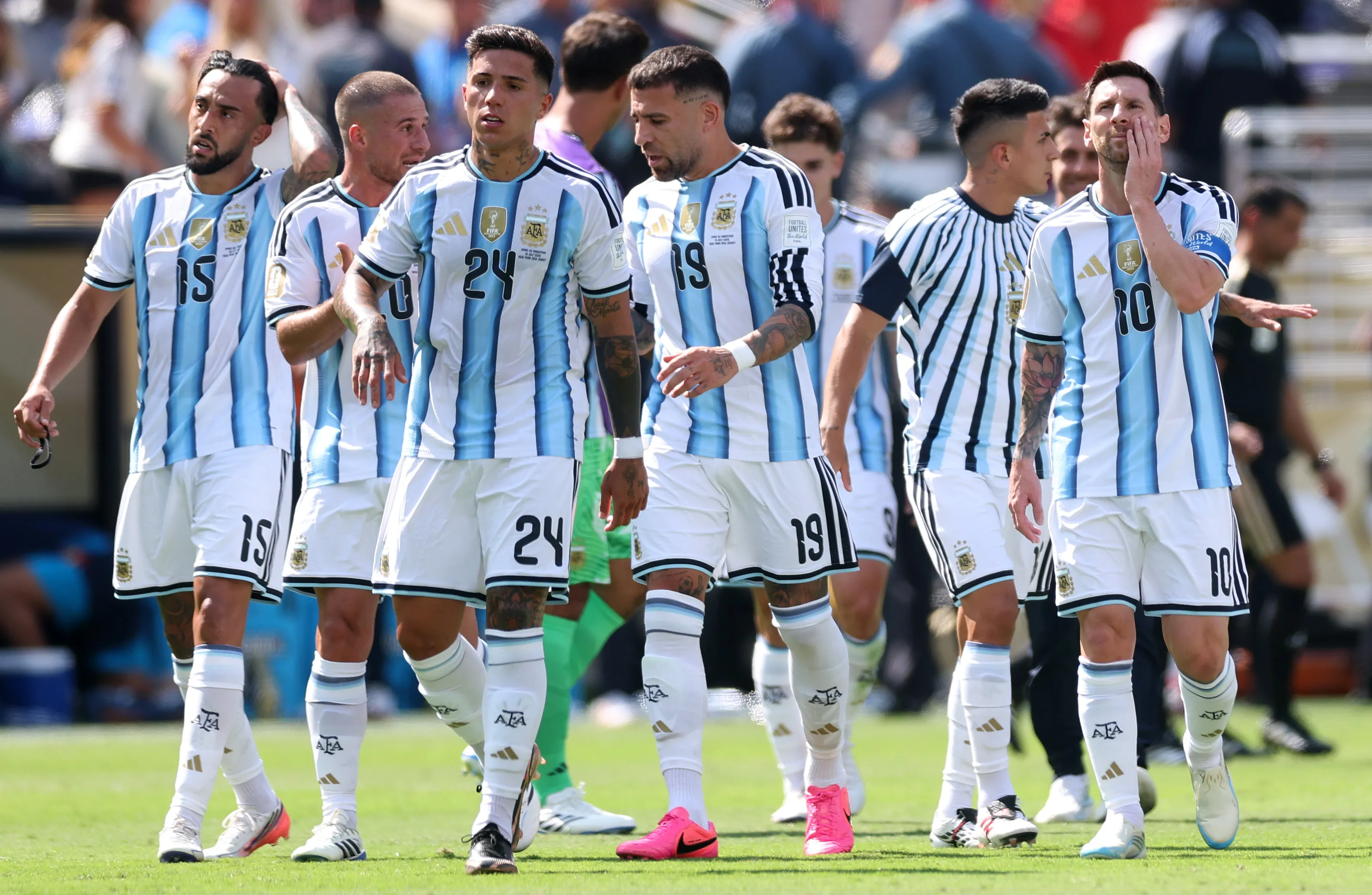 Argentina perdió 1 a 0 contra España. (Foto: GettyImages)