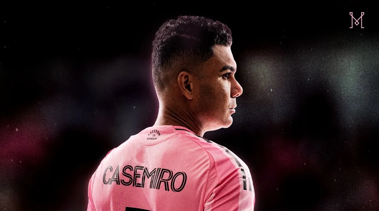 Casemiro firmó con Inter Miami. (Foto: X / @InterMiamiCF)