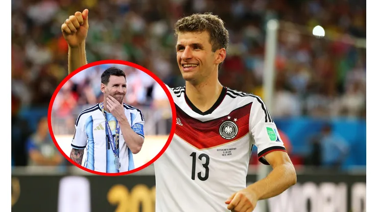 Thomas Muller también denuncia favoritismo a Messi y a Argentina