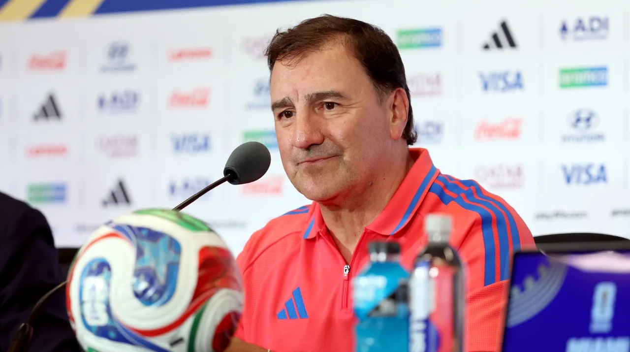Néstor Lorenzo durante el Mundial 2026. (Foto: Getty Images)