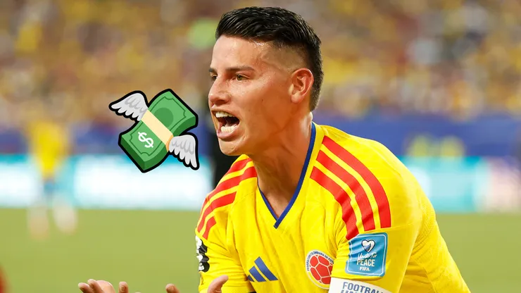 El nuevo valor de mercado de James Rodríguez, tras el mal Mundial