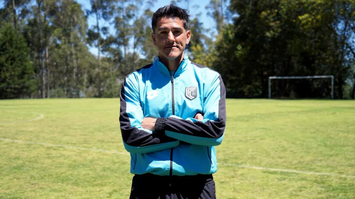 Norberto Araujo debutó en Cumbayá FC como DT.