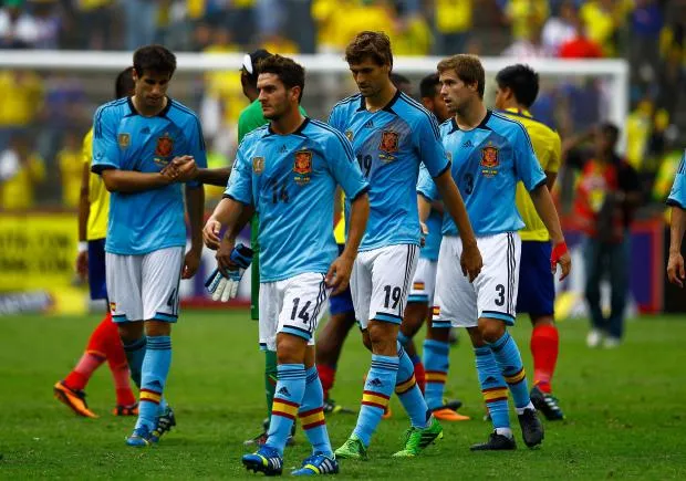 Ecuador vs. España amistoso 2013.