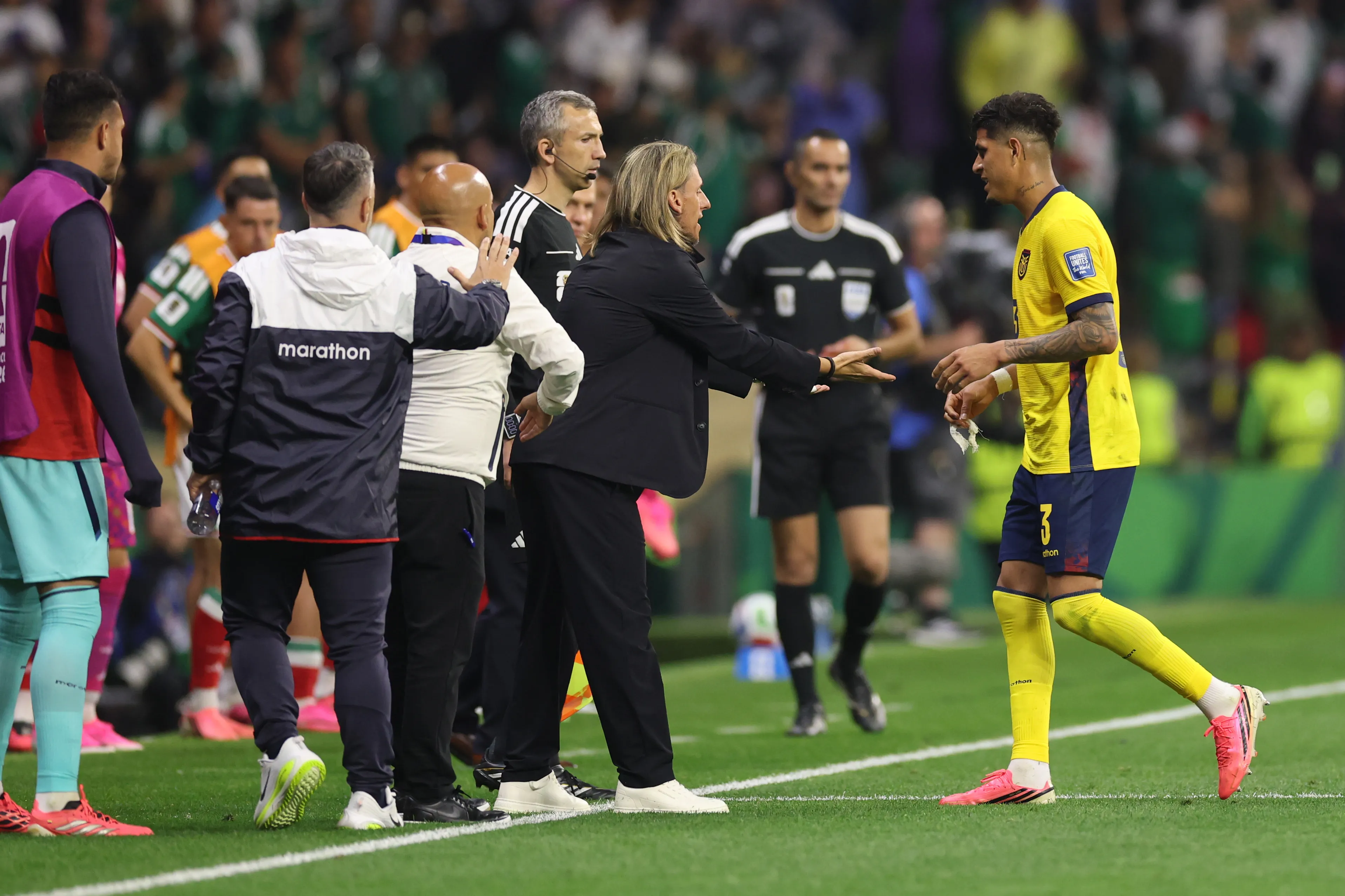 Selección de Ecuador vs. México