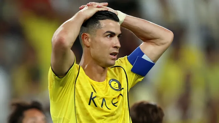 Cristiano Ronaldo, en complejo presente por Al-Nassr.