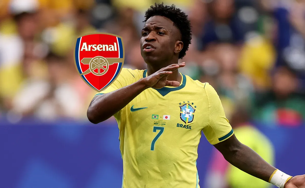 Arsenal hará una primera oferta por Vini Jr. y este sería el gigante sueldo que le pagarían