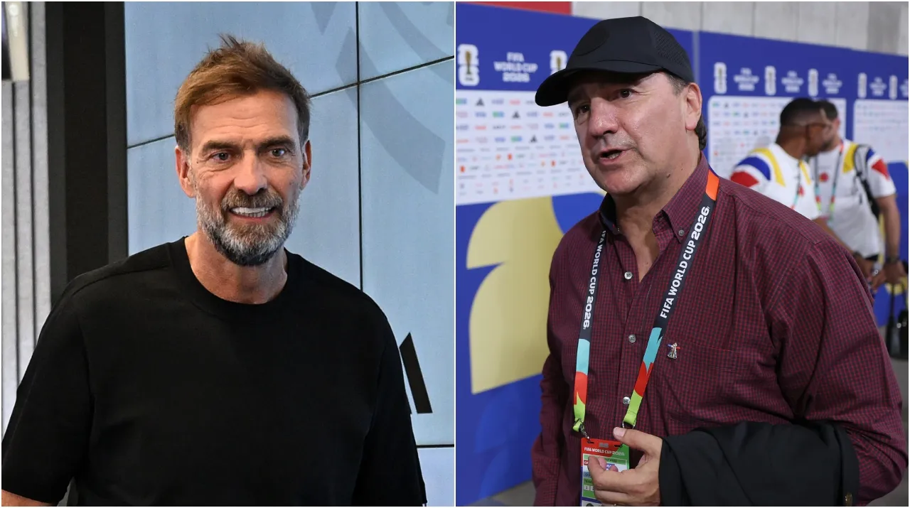 Jürgen Klopp y Néstor Lorenzo. (Foto: Getty Images)