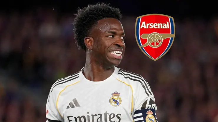 Arsenal quiere bañar en oro a Vinicius.