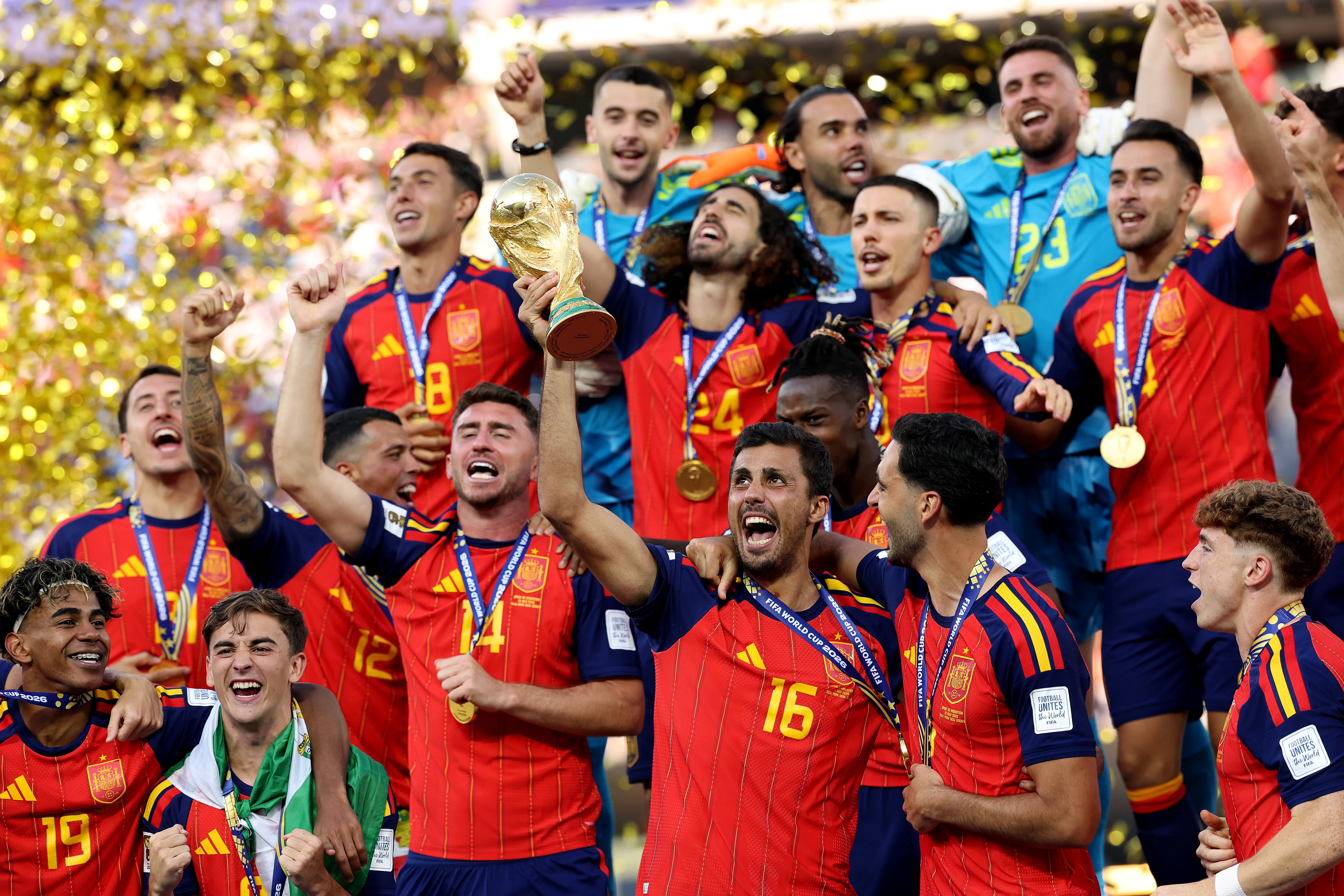 España fue campeona del Mundial 2026. (Foto: GettyImages)