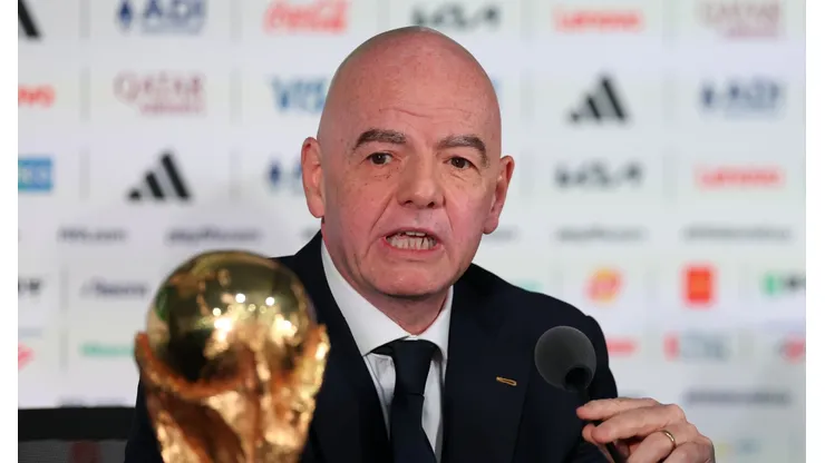 Gianni Infantino presidente de la FIFA.