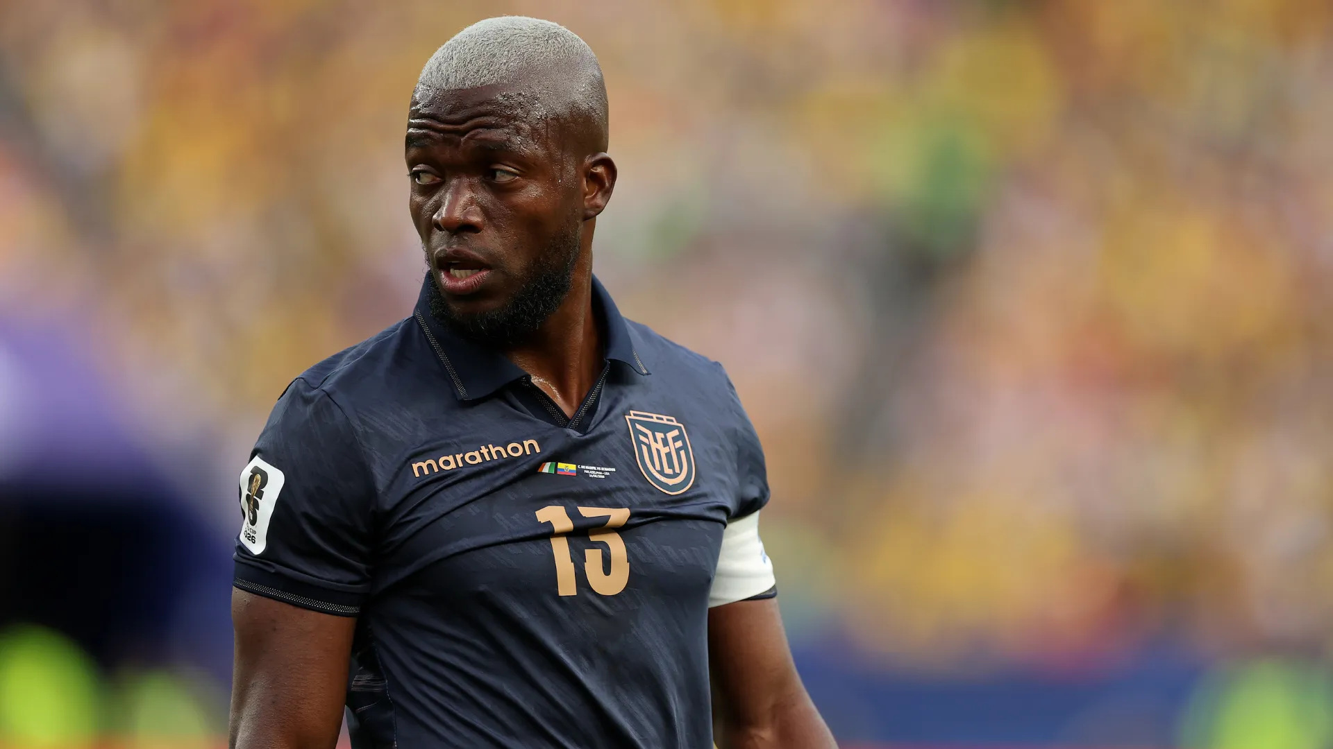 Enner Valencia se aleja de Talleres. (Foto: GettyImages)