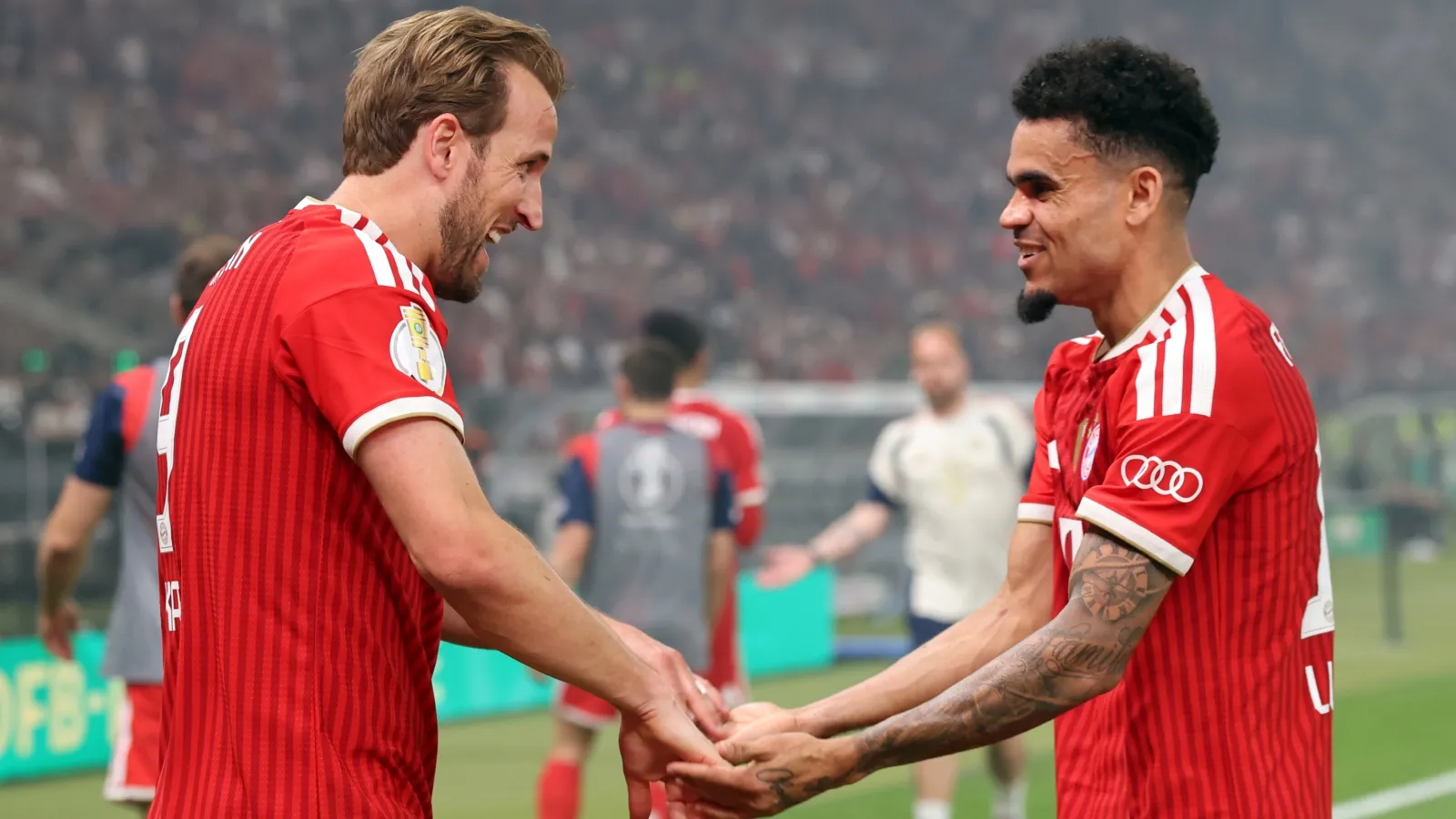Bayern no quiere romper todavía la dupla Luis Díaz-Harry Kane: GETTY