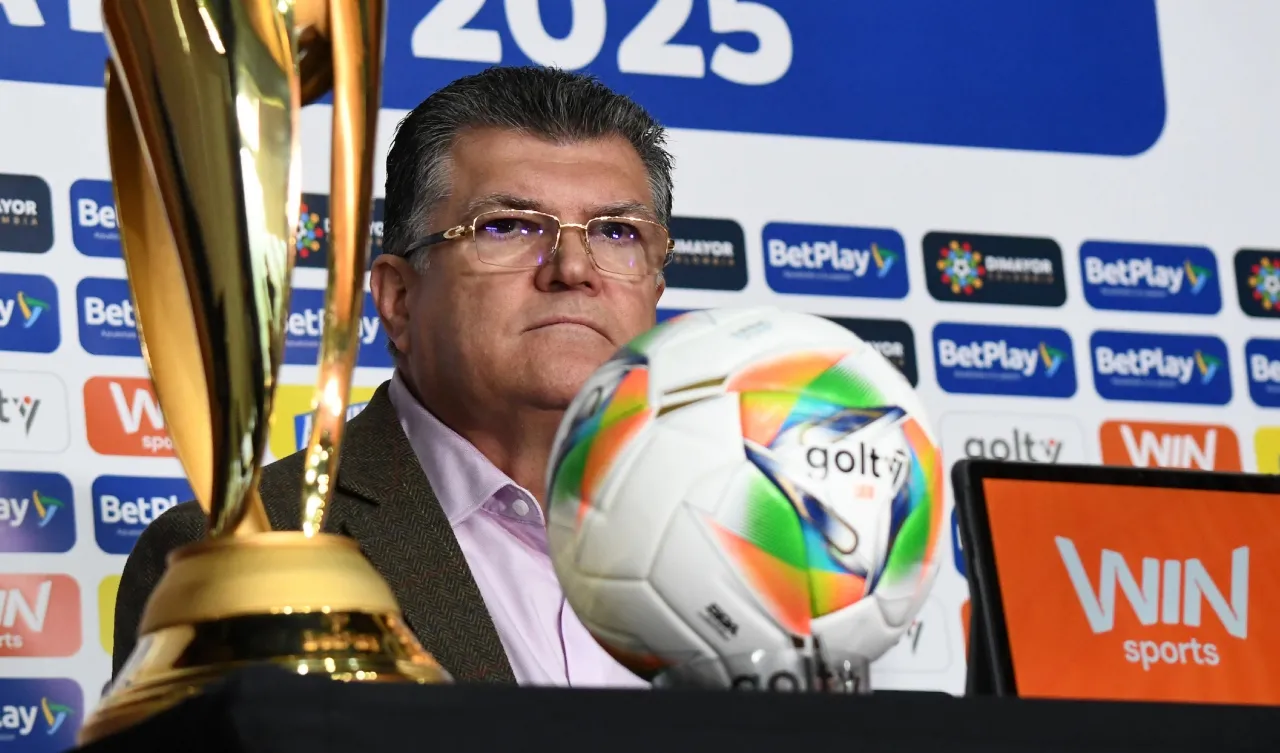 Carlos Mario Zuluaga Pérez presidente de la Dimayor