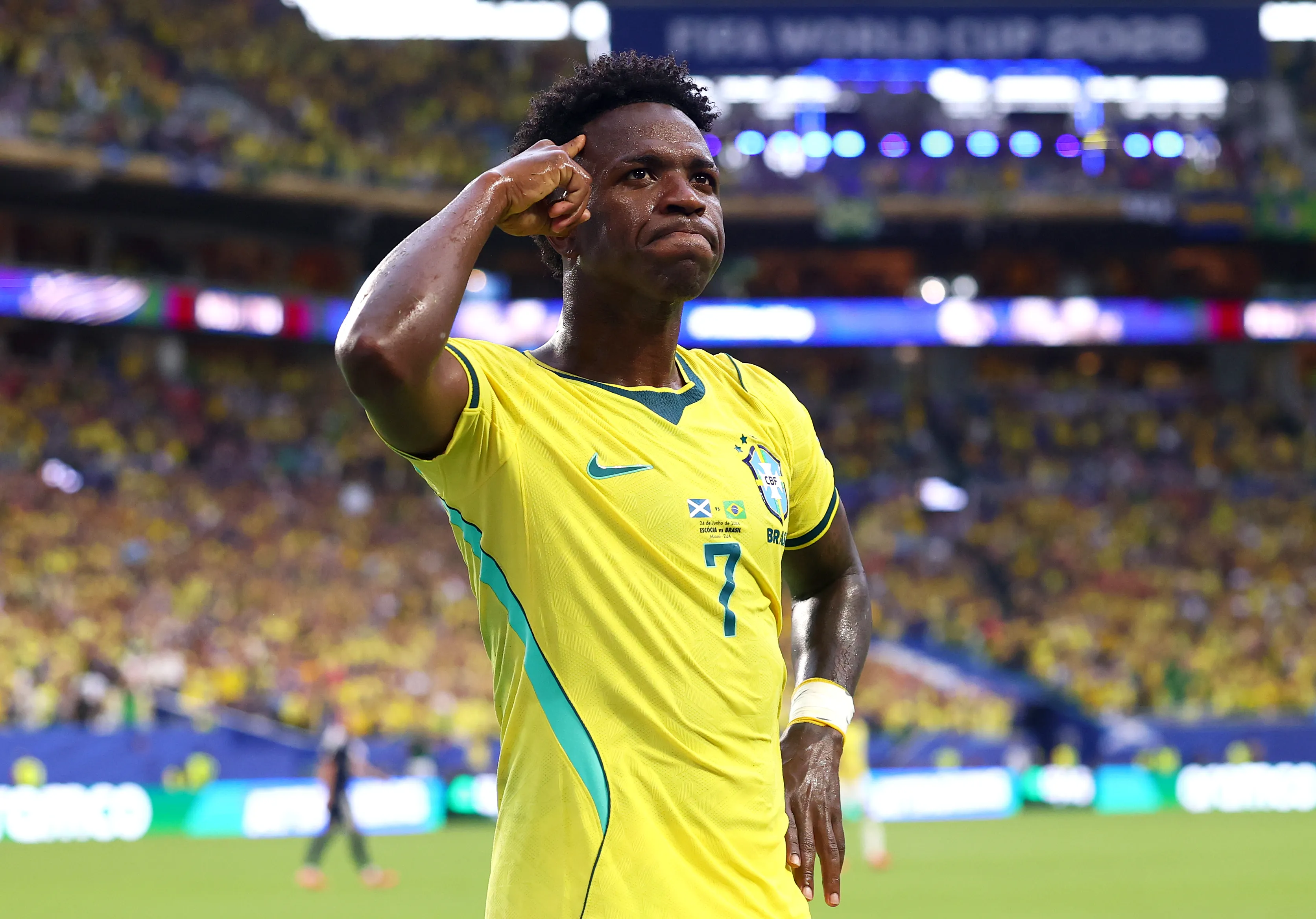 Vinicius Jr – Selección de Brasil.
