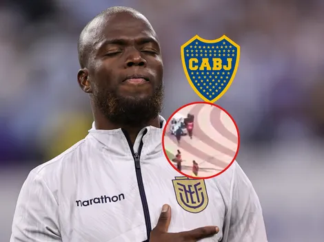 El día que Enner Valencia se escapó de un partido para no ir preso