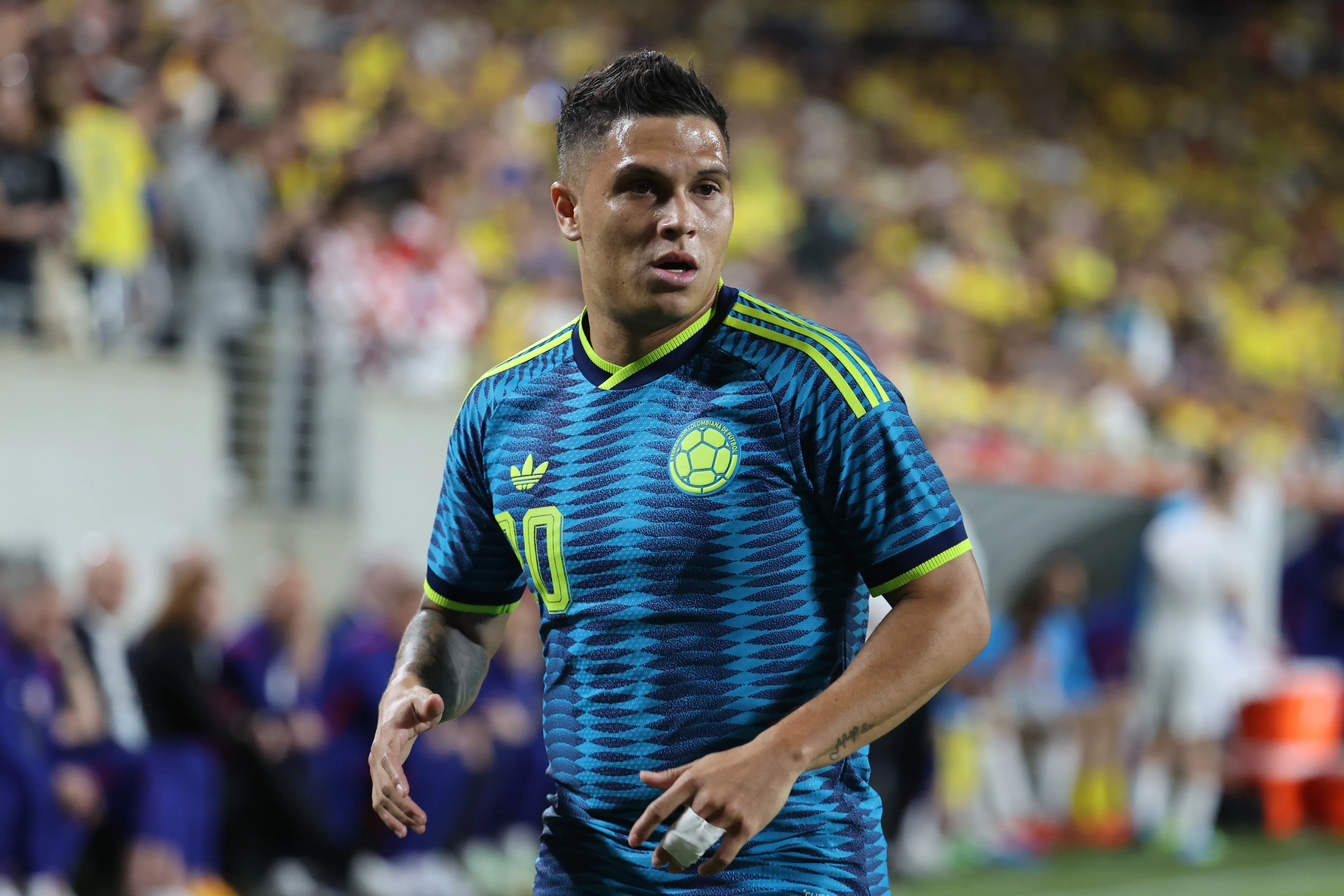Juan Fernando Quintero, mundialista con la Selección de Colombia.