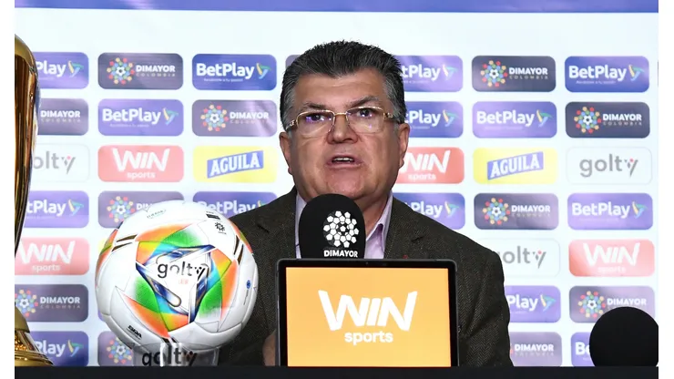 Carlos Zuluaga, presidente de la Dimayor.