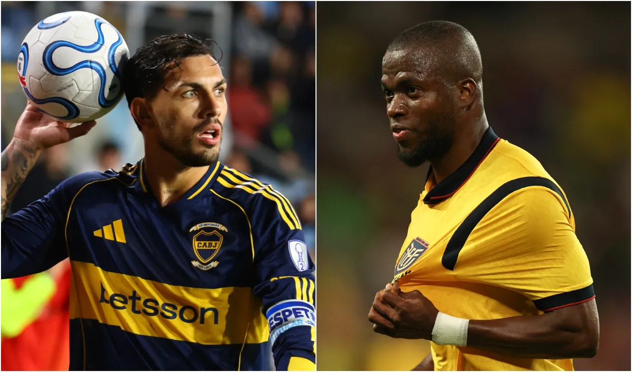 Leandro Paredes y Enner Valencia. (Foto: Getty Images)