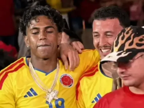 Así fue el homenaje de Lamine Yamal a la Selección Colombia