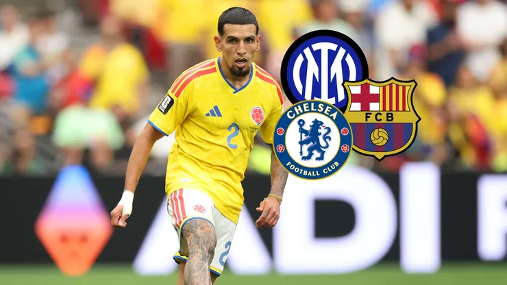 El lateral colombiano apareció en este equipo