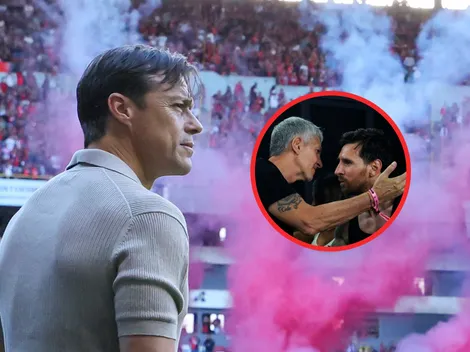 El mensaje de Almeyda a Messi por el fallecimiento del padre del 10